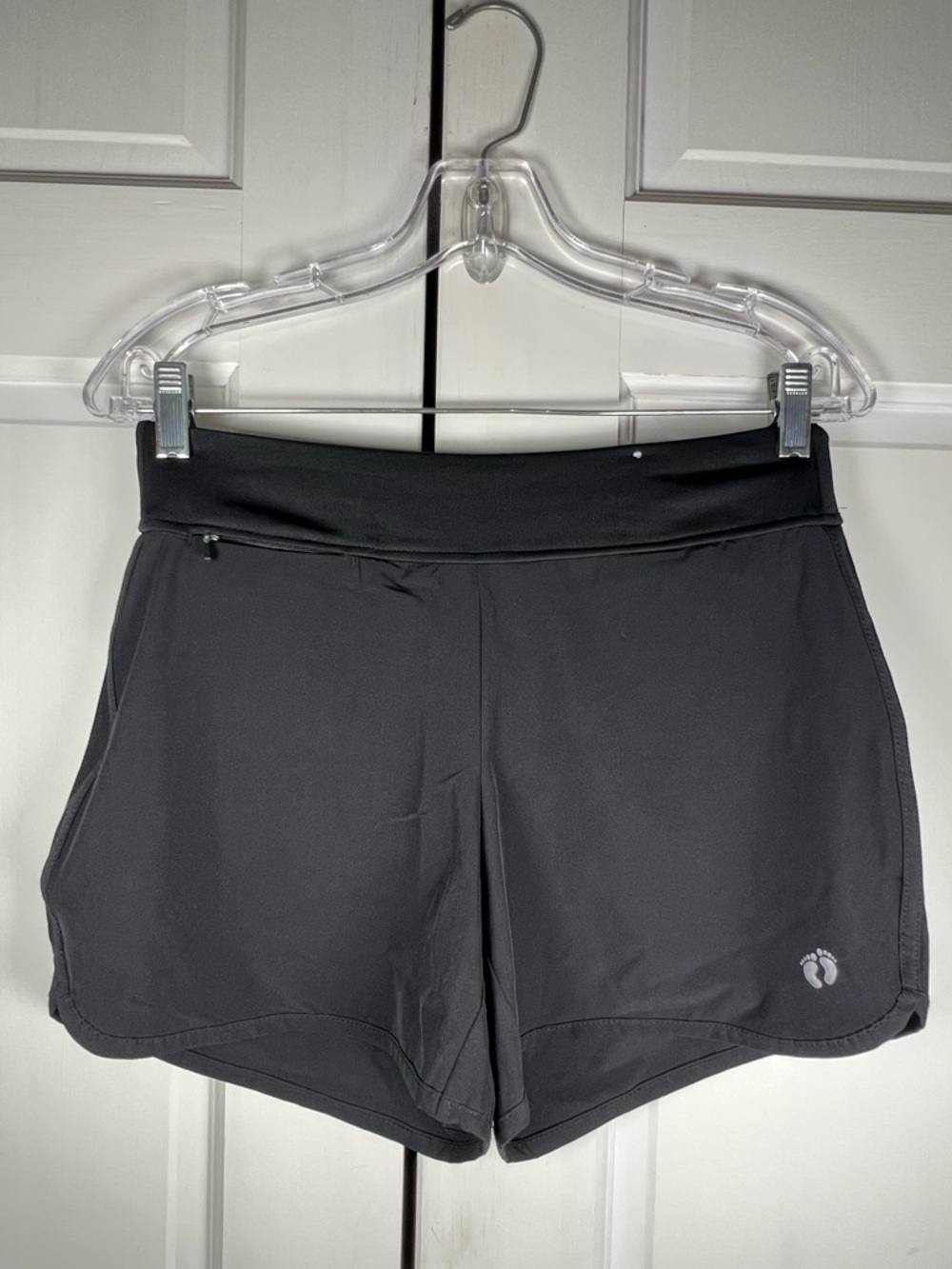 Hang Ten Women's Lined Hybrid Shorts UPF 50+ rating and a zippered pocket Sz XS
